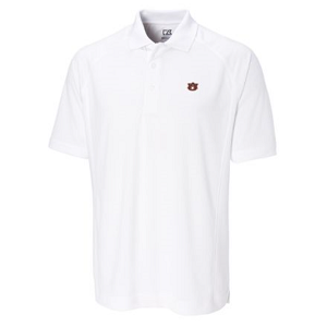 Auburn Tigers CB DryTec Mogul Polo - White